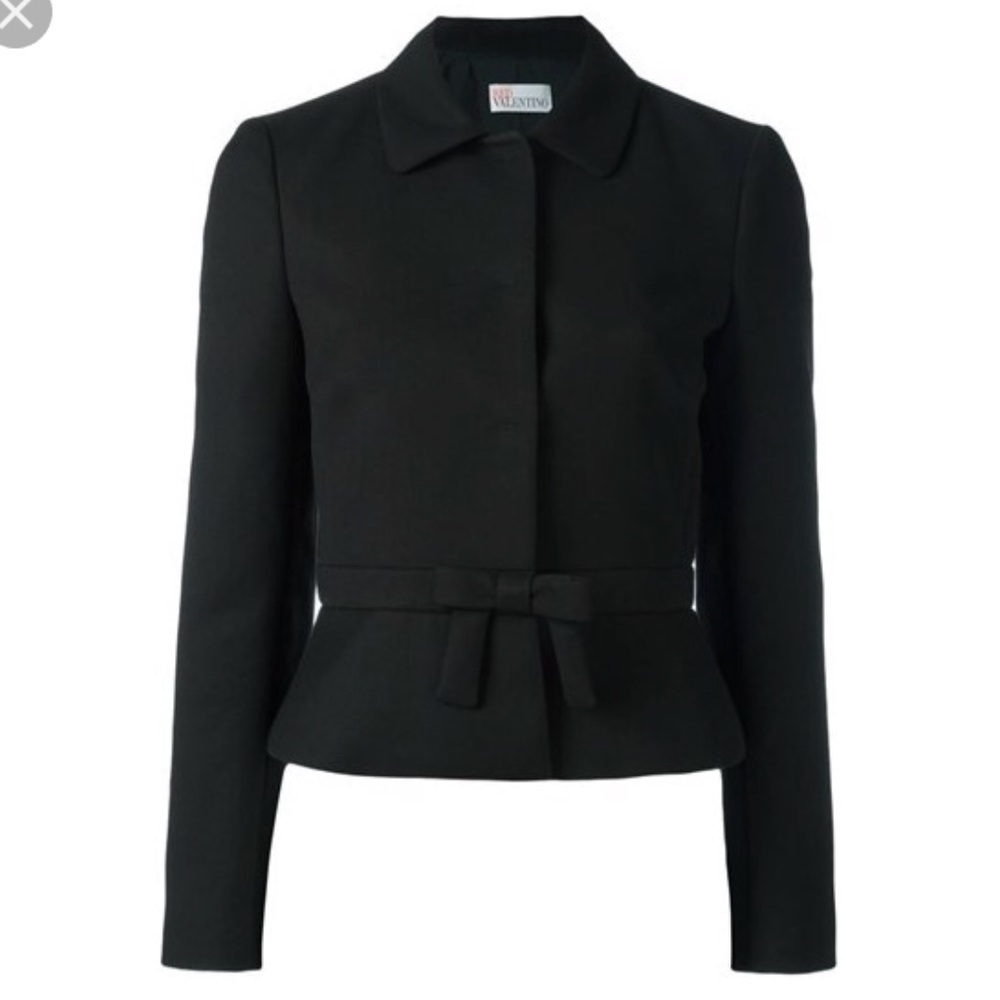 RED VALENTINO black sweater w/ bow - brand new!!!
